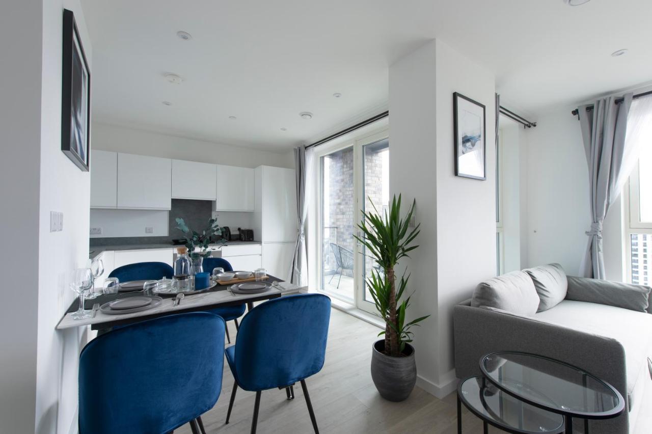 Ac Luxe Penthouse With Free Parking Apartment London Ngoại thất bức ảnh