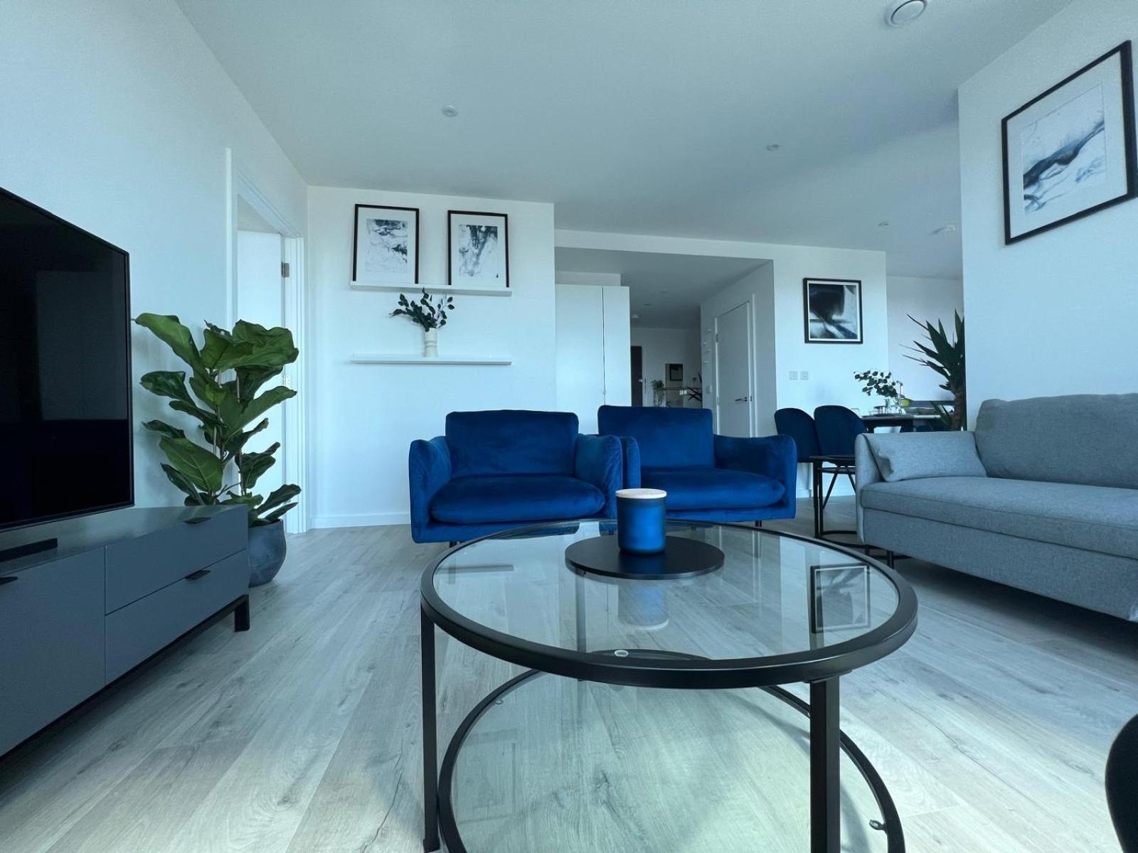 Ac Luxe Penthouse With Free Parking Apartment London Ngoại thất bức ảnh